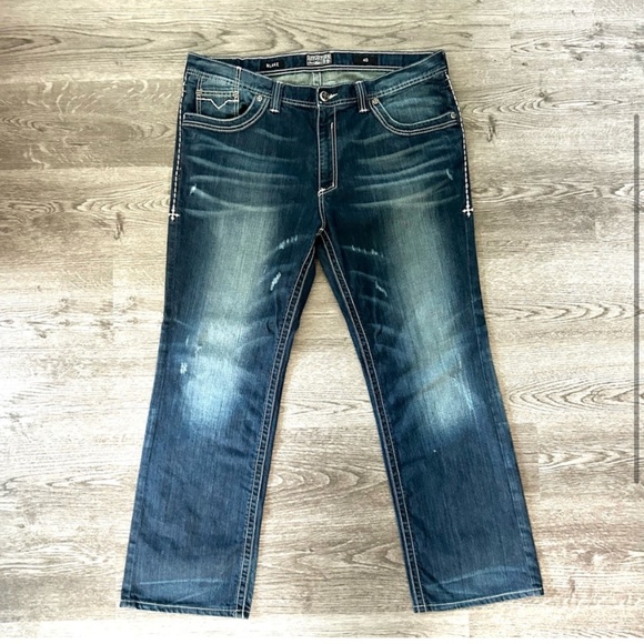 Affliction Blake Relaxed Straight Leg Jeans | 40 - Picture 2 of 8